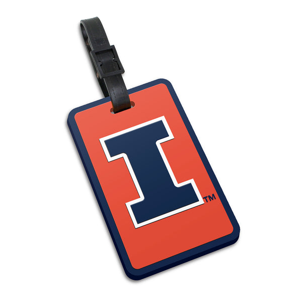 ILLINOIS SCHOOL SOFT BAG TAG