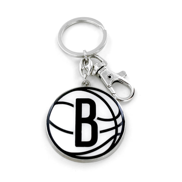 NETS TEAM LOGO HEAVYWEIGHT KEYCHAIN
