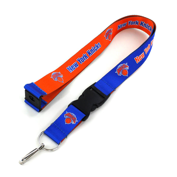 KNICKS (BLUE/ORANGE) REVERSIBLE LANYARD