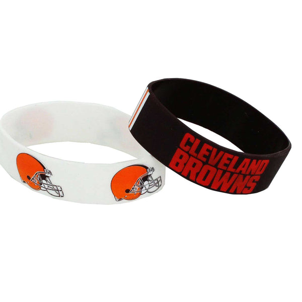 BROWNS WIDE BRACELETS (2-PACK)