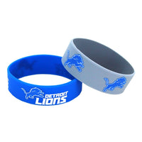 LIONS WIDE BRACELETS (2-PACK)