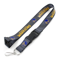 WARRIORS (CHARCOAL) TEAM LANYARD