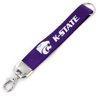 KANSAS STATE DELUXE WRISTLET KEYCHAIN