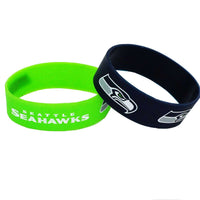 SEAHAWKS WIDE BRACELETS (2-PACK)