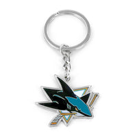 SHARKS LOGO KEYCHAIN