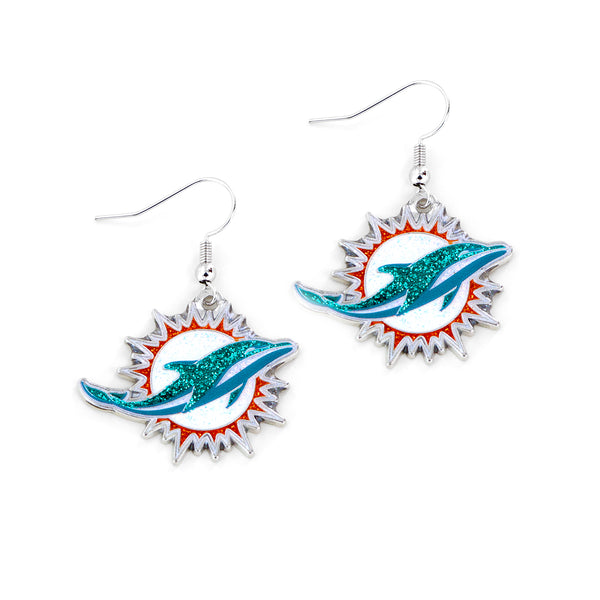 DOLPHINS GLITTER DAZZLE EARRINGS