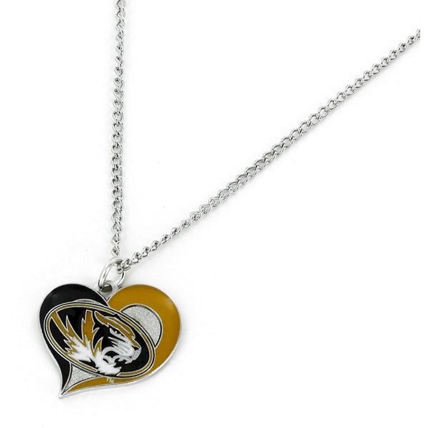 MISSOURI SWIRL HEART NECKLACE