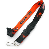 OREGON STATE (BLACK/ORANGE) REVERSIBLE LANYARD