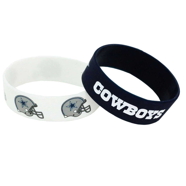 COWBOYS WIDE BRACELETS (2-PACK)