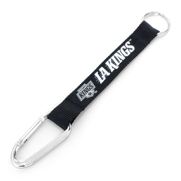 KINGS (BLACK) CARABINER LANYARD KEYCHAIN