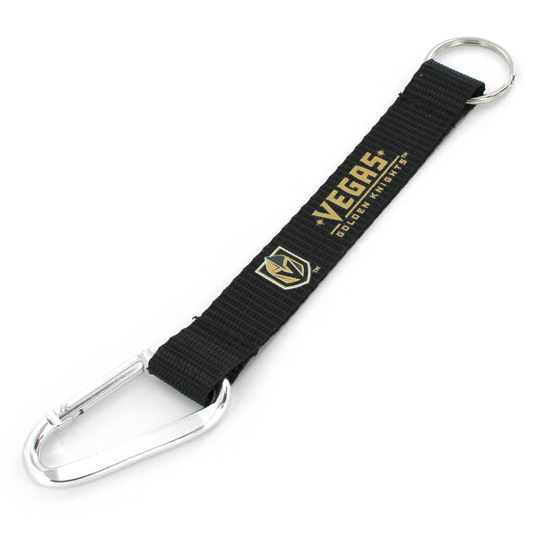 GOLDEN KNIGHTS (BLACK) CARABINER LANYARD KEYCHAIN