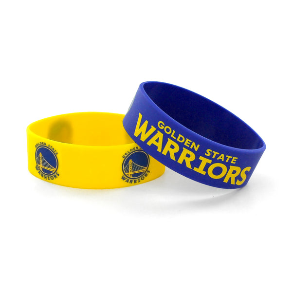 WARRIORS WIDE BRACELETS (2-PACK)