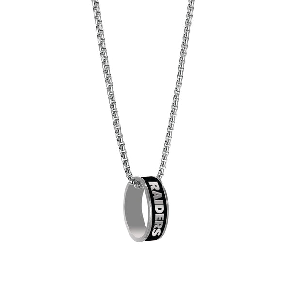 RAIDERS (SILVER) FASHION RING PENDANT NECKLACE