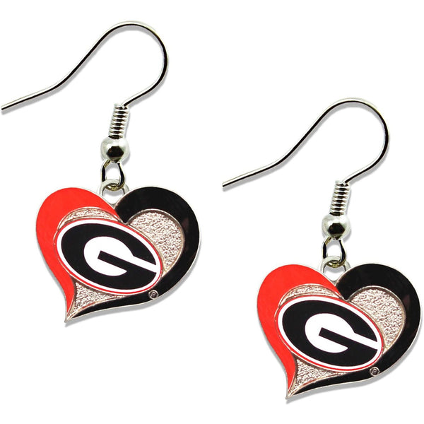 GEORGIA SWIRL HEART EARRINGS