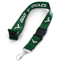 EAGLES '87 LOGO (KELLY GREEN) THROWBACK LANYARD