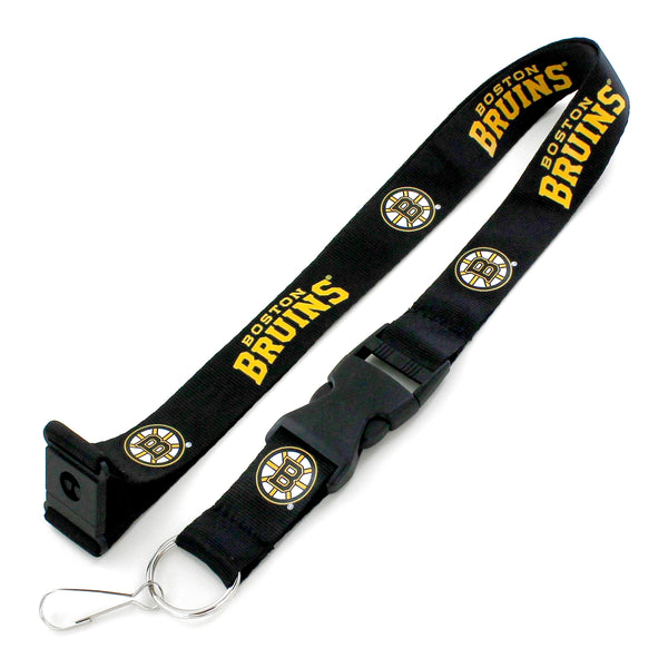 BRUINS (BLACK) TEAM LANYARD
