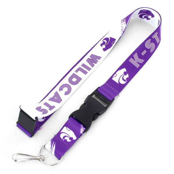 KANSAS STATE CROSSFADE LANYARD