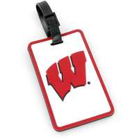 WISCONSIN "W" SOFT BAG TAG