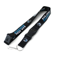 SHARKS (BLACK) TEAM LANYARD