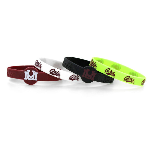 MONTANA SILICONE BRACELETS (4 PACK)