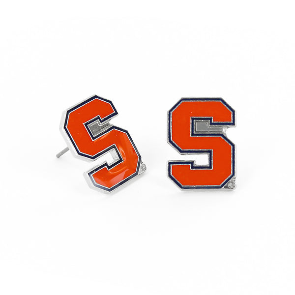 SYRACUSE TEAM POST EARRINGS