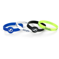 LIGHTNING SILICONE BRACELET 4-PACK