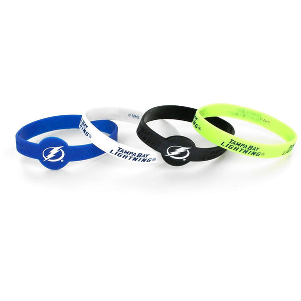 LIGHTNING SILICONE BRACELET 4-PACK