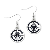 CLIPPERS LOGO DANGLER EARRINGS