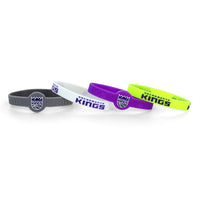 KINGS SILICONE BRACELET 4-PACK