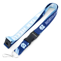 NORTH CAROLINA CROSSFADE LANYARD