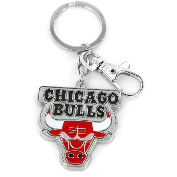 BULLS TEAM LOGO HEAVYWEIGHT KEYCHAIN