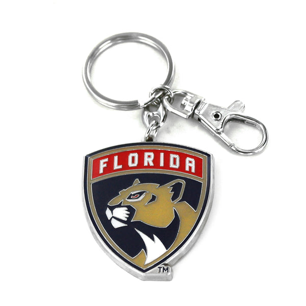 PANTHERS TEAM LOGO HEAVYWEIGHT KEYCHAIN
