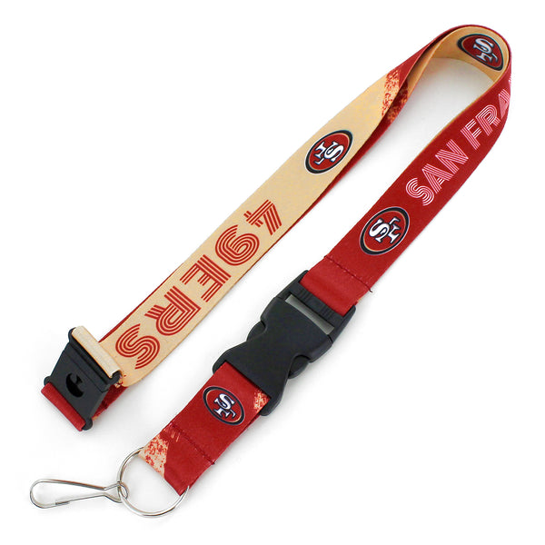 49ERS CROSSFADE LANYARD