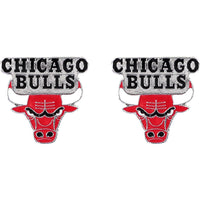 BULLS TEAM POST EARRINGS