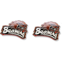 OREGON STATE TEAM POST EARRINGS