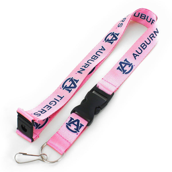 AUBURN PINK LANYARD