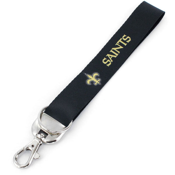 SAINTS DELUXE WRISTLET KEYCHAIN