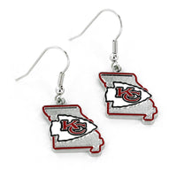 CHIEFS - STATE DESIGN EARRINGS