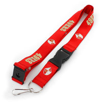 49ERS THROWBACK LANYARD