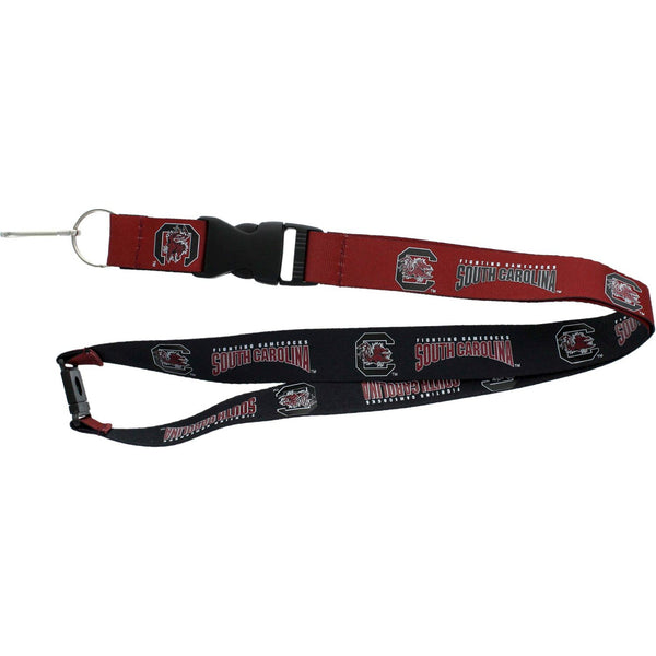 SOUTH CAROLINA (BLACK/RED) REVERSIBLE LANYARD