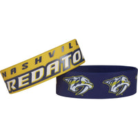 PREDATORS WIDE WRISTBAND (2-PACK)