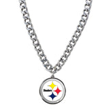 STEELERS HEAVYWEIGHT TEAM LOGO NECKLACE