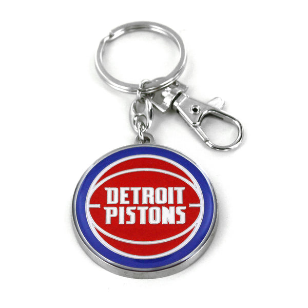 PISTONS TEAM LOGO HEAVYWEIGHT KEYCHAIN