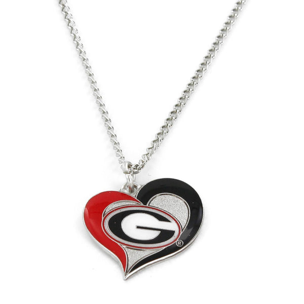 GEORGIA SWIRL HEART NECKLACE