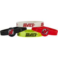 DEVILS SILICONE BRACELET 4-PACK