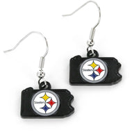 STEELERS - STATE DESIGN EARRINGS