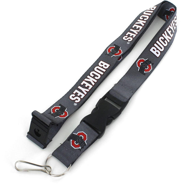 OHIO STATE (CHARCOAL) LANYARD