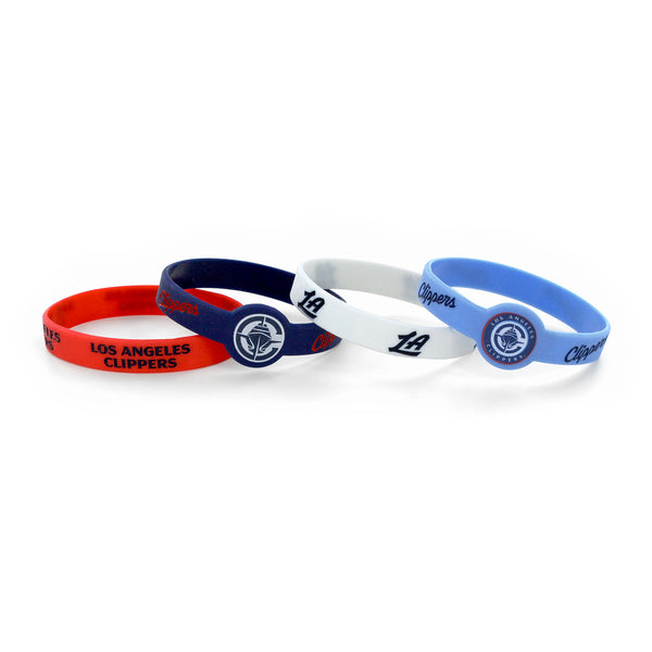 CLIPPERS SILICONE BRACELET 4-PACK