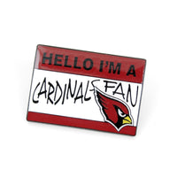 CARDINALS NAME TAG PIN