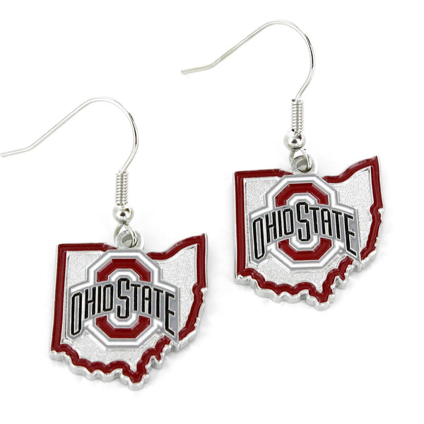 OHIO STATE - STATE DESIGN EARRINGS
